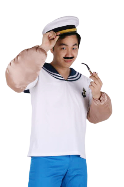 뽀빠이-화이트블루