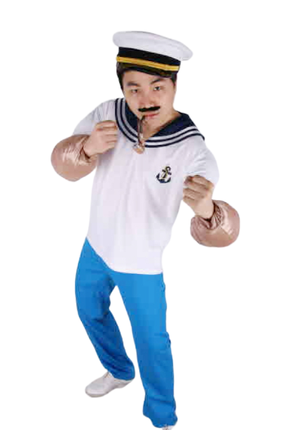 뽀빠이-화이트블루