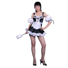 섹시 메이드-블랙