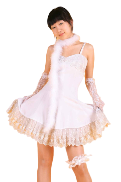 화이트드레스-미니