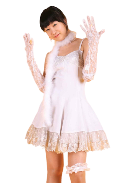 화이트드레스-미니