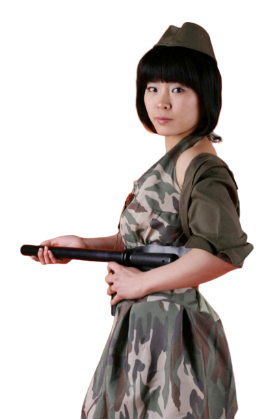 섹시 밀리터리 원피스