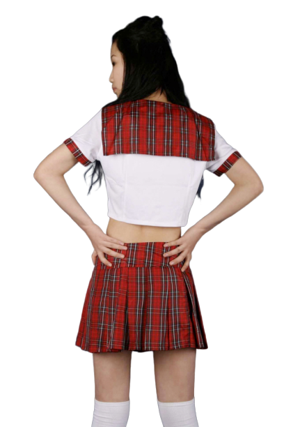 섹시큐트 교복-레드