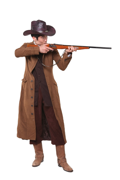 카우보이-고급 갈색 (95~100)