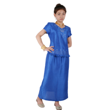 미얀마-여 블루