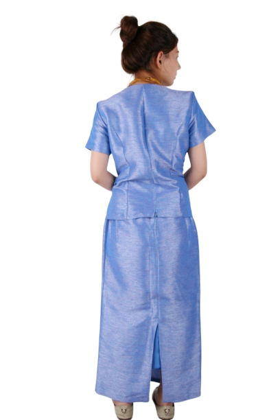 미얀마-여 스카이블루