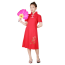 중국-치파오 빨강드레스