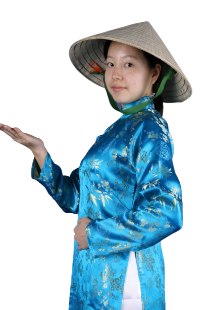 베트남-아오자이 블루