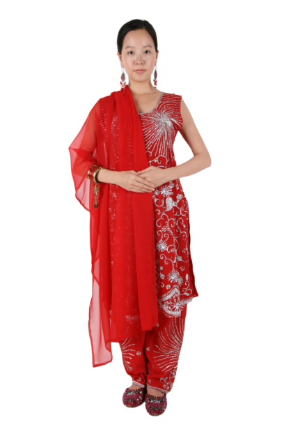 인도-여 비즈 레드