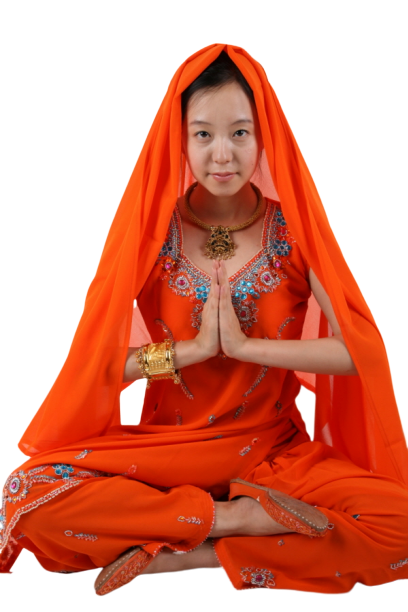 인도-여 비즈 오렌지