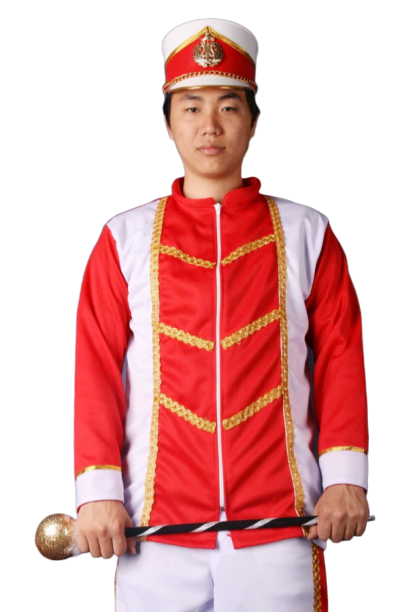 응원복 응원단장 치어리더 -남 레드