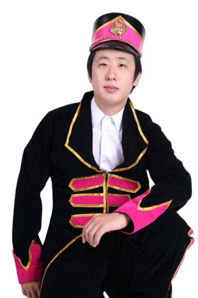 고적대 치어리더 응원복 남- 핑크블랙