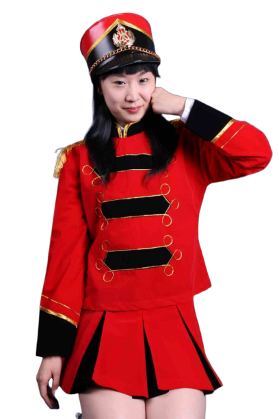 고적대 치어리더 응원복 여- 레드