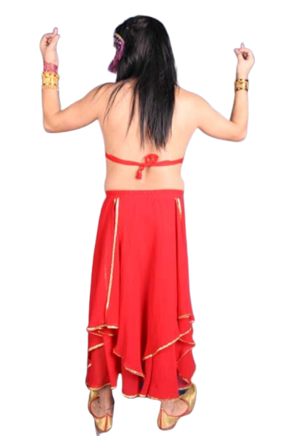 여장 밸리댄스-레드