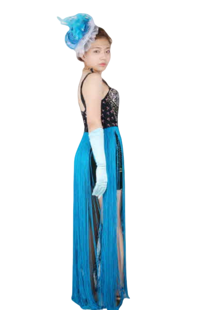 물랑루즈-댄스 블루