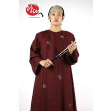 중국-남 붉은원피스