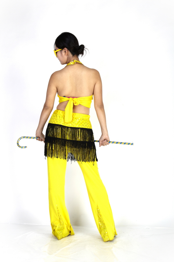 복고 반짝여인-옐로우탑