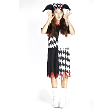 여자 블랙엔화이트삐에로