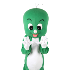 녹색공룡탈인형