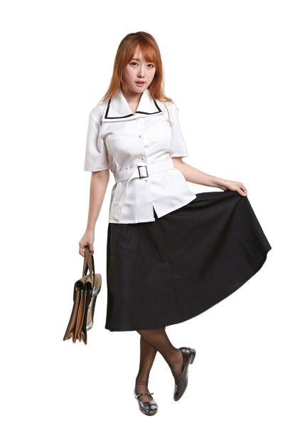 옛날 교복 (여자하복)