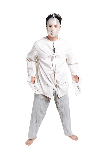 정신병원 환자 (압박복)