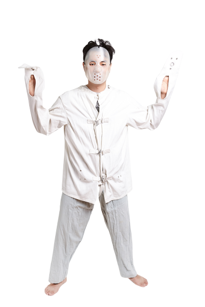 정신병원 환자 (압박복)