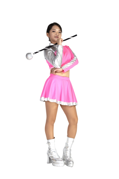핑크 치어리더의상