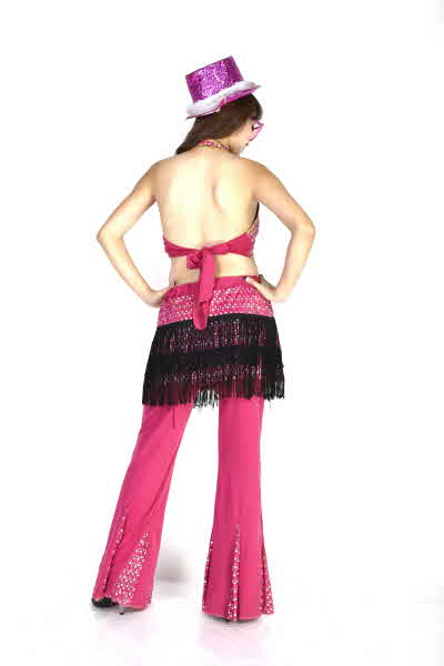 복고 반짝여인-핑크탑2