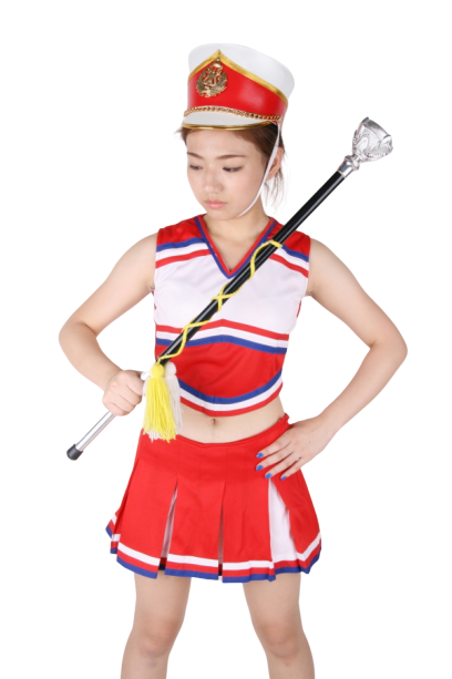 치어리더 - 레드화이트