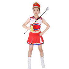 치어리더 - 레드화이트