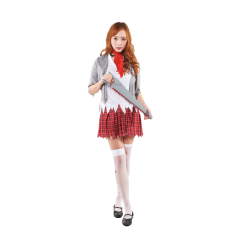 피묻은 교복소녀