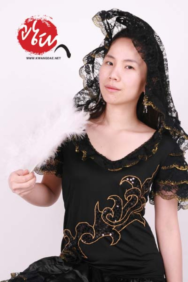 탱고의상-여 블랙