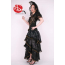 탱고의상-여 블랙
