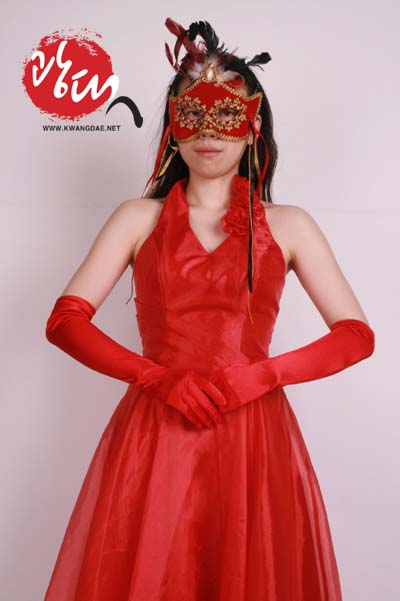 오페라 의상-레드