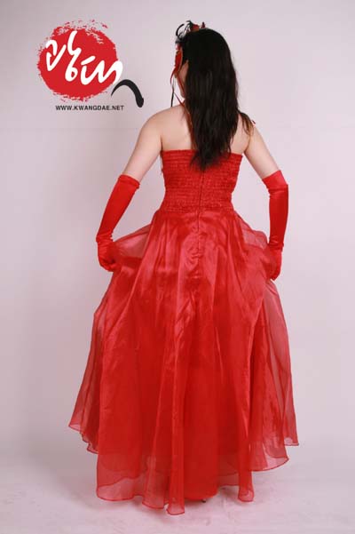 오페라 의상-레드