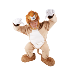 사자 동물 모자셋