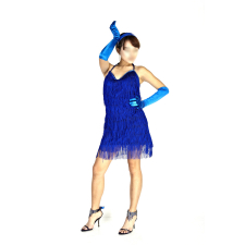 블루 숄 댄스의상