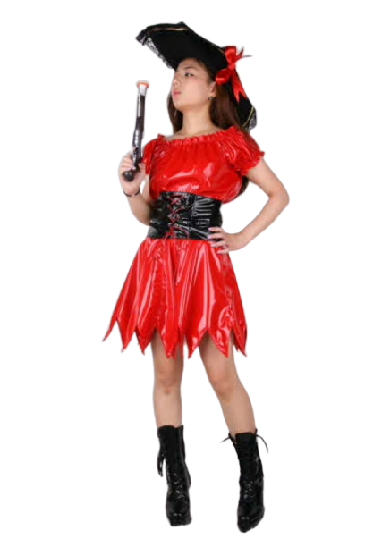 해적 여인(레드)