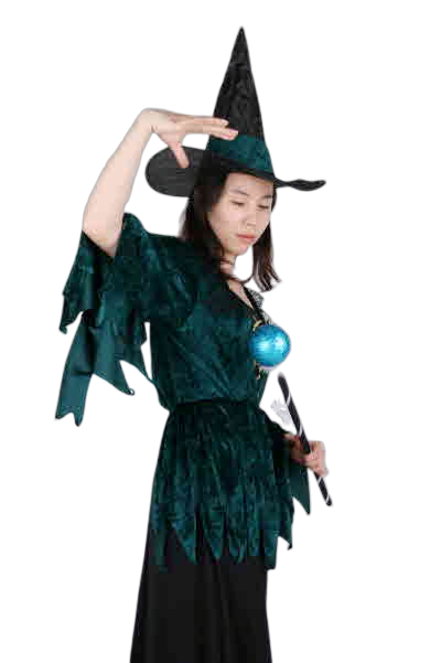 블랙 고전마녀-롱