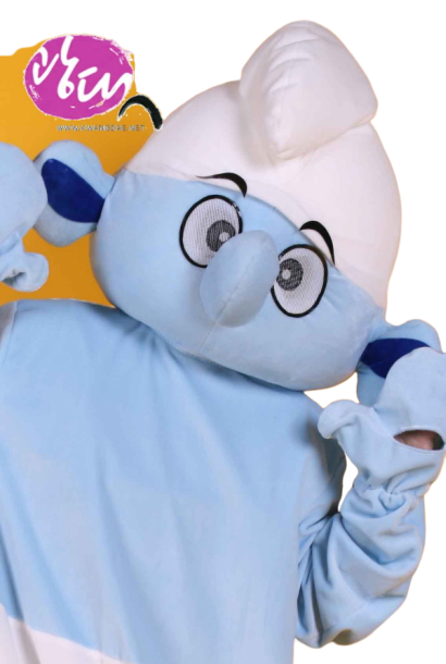 중국 파란 인형