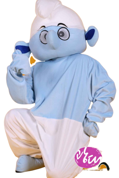 중국 파란 인형