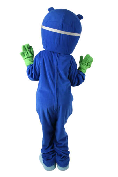 파란 안경 탈인형