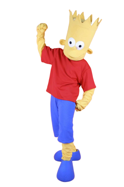 노란 사람 탈인형