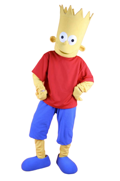 노란 사람 탈인형