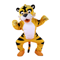 기운센 호랑이 탈인형