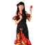 플라멩고 의상-블랙