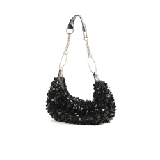 스팽글 백-블랙