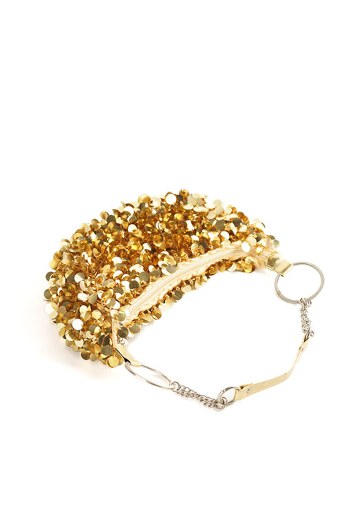 스팽글 백-골드