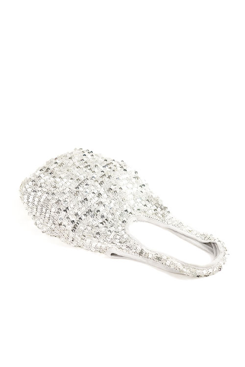 스팽글 백-실버