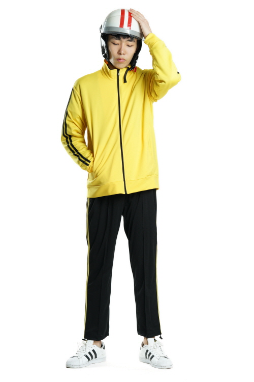 트레이닝복(검정/노랑)-츄리닝